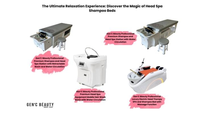 The Ultimate Relaxation Experience: Discover the Magic of Head Spa Shampoo Beds